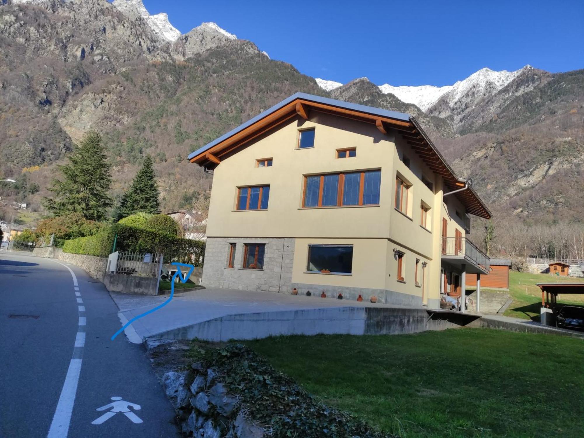 Villa L'Acero Rosso Prosto di Piuro Exterior foto